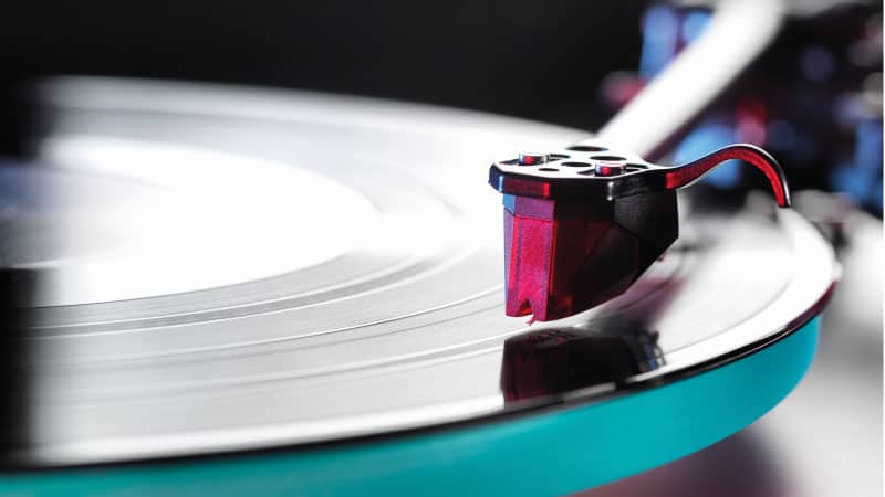 Record player needle