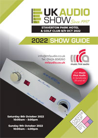 UK Audio Show 2022 Show Guide